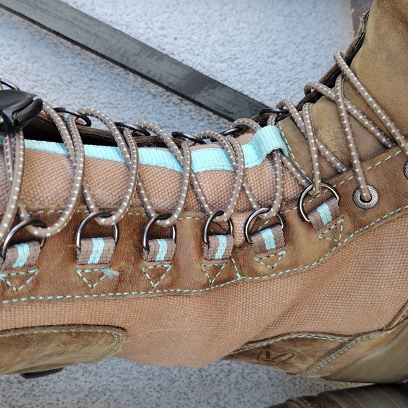 Keen Leather Boots Sheepskin Wool Lined, Mountain Backcountry Winter Snow - Picture 10 of 13